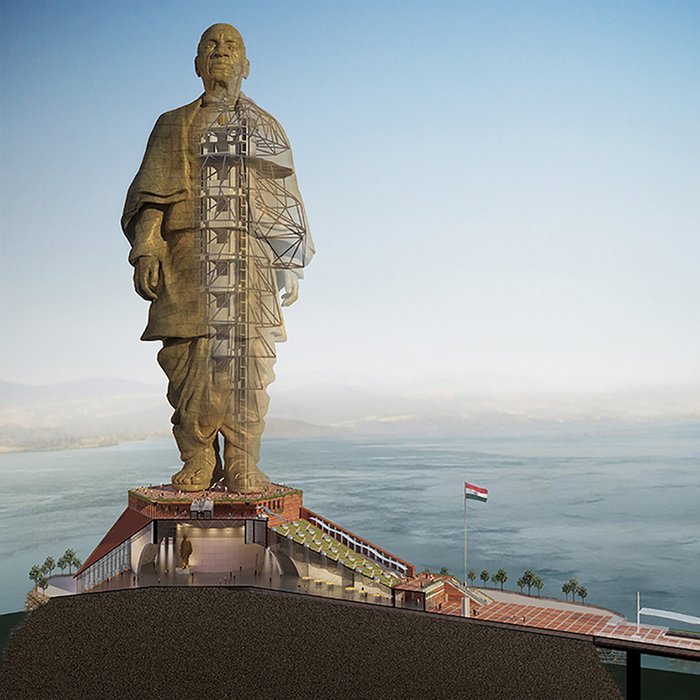 Как строили самую большую статую в мире2