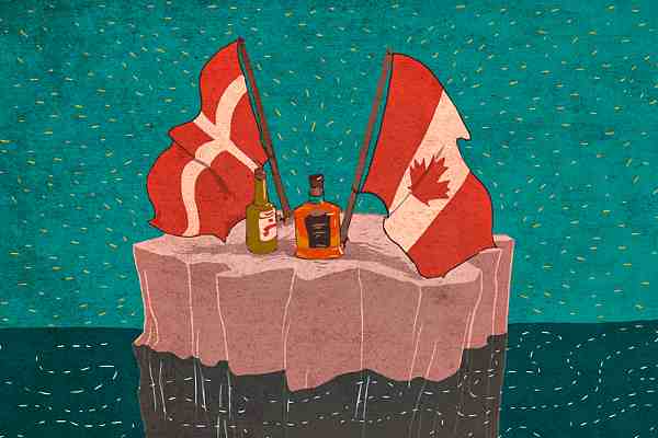 50-летняя «война виски» между Канадой и Данией за территорию завершилась3