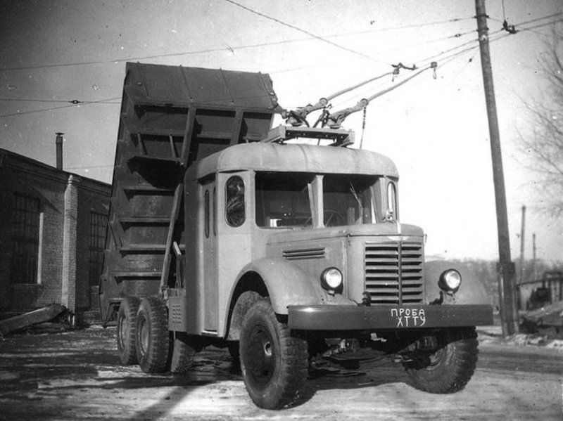 Уникальные грузовики СССР на электротяге1