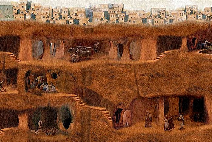 7 подземных городов, удивляющих туманным прошлым и архитектурой3