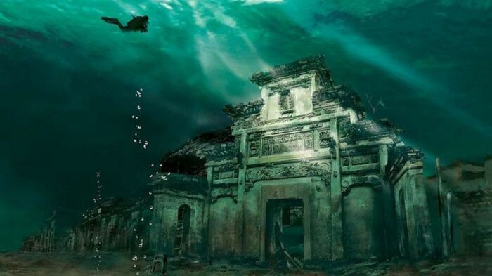 Китайская Атлантида – архитектурные памятники древних цивилизаций под толстым слоем ила и воды7