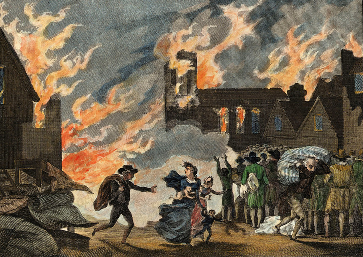 История Великого лондонского пожара, или Как маленькая свечка изменила столицу4