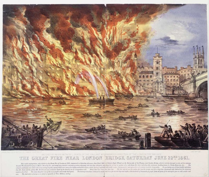 История Великого лондонского пожара, или Как маленькая свечка изменила столицу5
