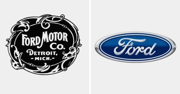Изначальный дизайн логотипов всемирно известных брендов (17 фото)11
