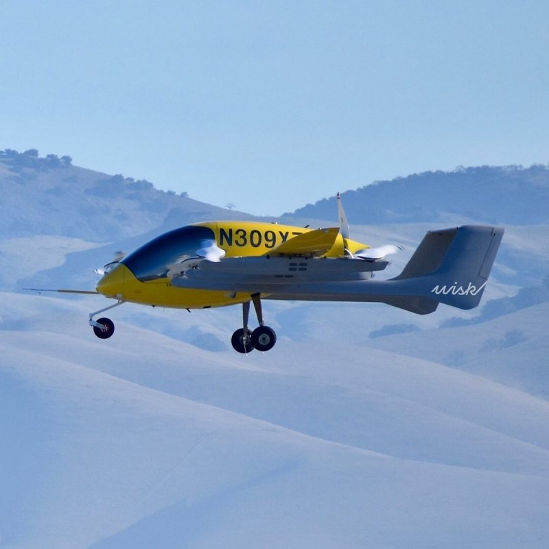 Компания Boeing представила беспилотное воздушное электротакси5