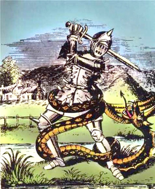 Лэмбтонский червь: неубиваемый средневековый монстр5