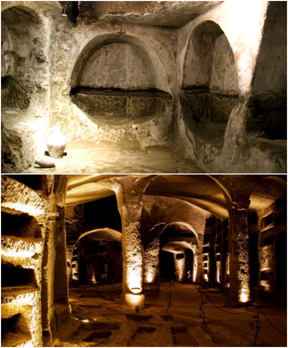 Мир под Неаполем: катакомбы, хранящие многовековые тайны древнейшего города8