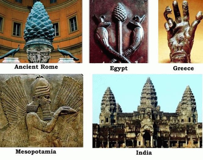 Самые удивительные совпадения древних цивилизаций7
