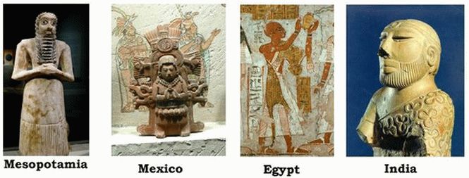 Самые удивительные совпадения древних цивилизаций8