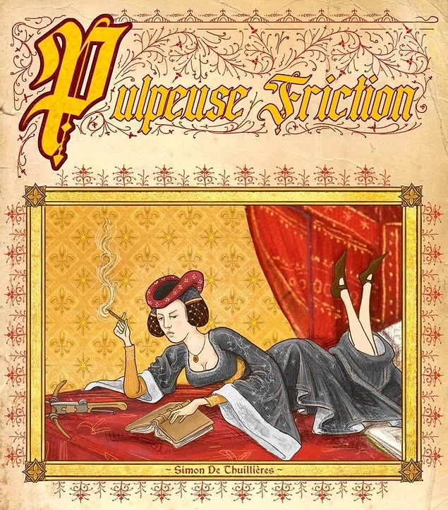 Постеры известных фильмов в Средневековье? 15 иллюстраций от французского художника